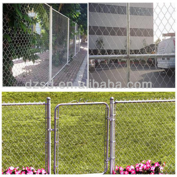 Hot Dipped Galvanized Chain Link Fence / Iron Wire Mesh( Manufacturer)