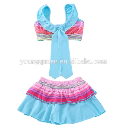 ET5 2016 summer the new girl swimsuit butterfly knot split swimsuit bikinis