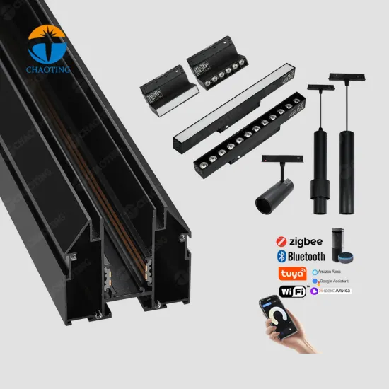 Russia Hot Selling Tuya WiFi Track Lamp LED Magnetic Spot Light for Stretch Ceiling