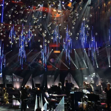 dmx led meteor vertical tube light
