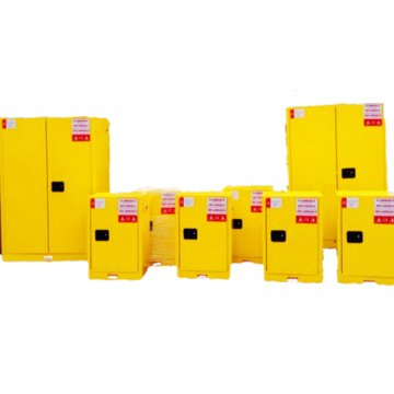 Double Door Industrial Chemical Drums Storage Safety Cabinet