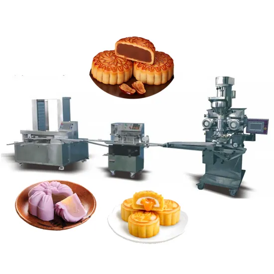 Factory Snack Food Bakery Moon Cakes Production Making Machine Mooncake Production Line