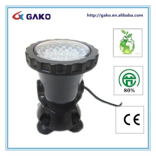 lámpara de luces de acuario resistentes al agua sumergibles LED lámpara de tazón
