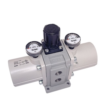 Pneumatic Air Source Treatment: Regulator, Filter, Lubricator - SMC Type