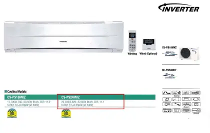 Panasonic Single Split Type - Air Conditioner