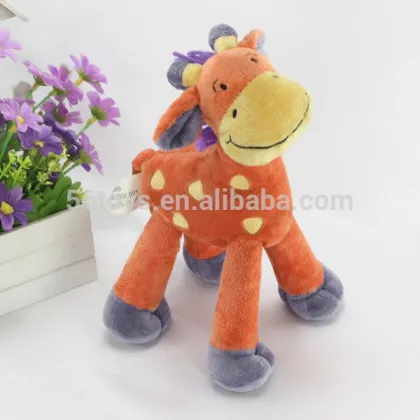 Customize cartoon animal toy spotted deer, stuffed sika deer plush toy