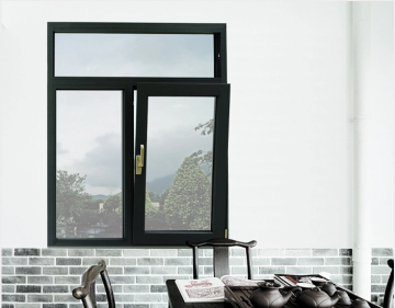 Modern Aluminum Alloy Tilt Turn Casement Windows for Bathroom Applications
