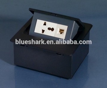 2016 Promotional Items Safe Multi Outlets Desktop Socket For Hotel Furniture