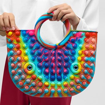 Push It Pop Fidget Toys Handbags and Purses