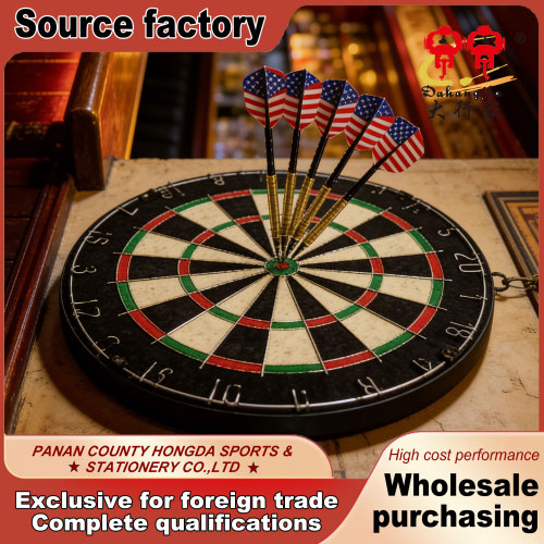 Классический мишень из сизаля для игр в помещении