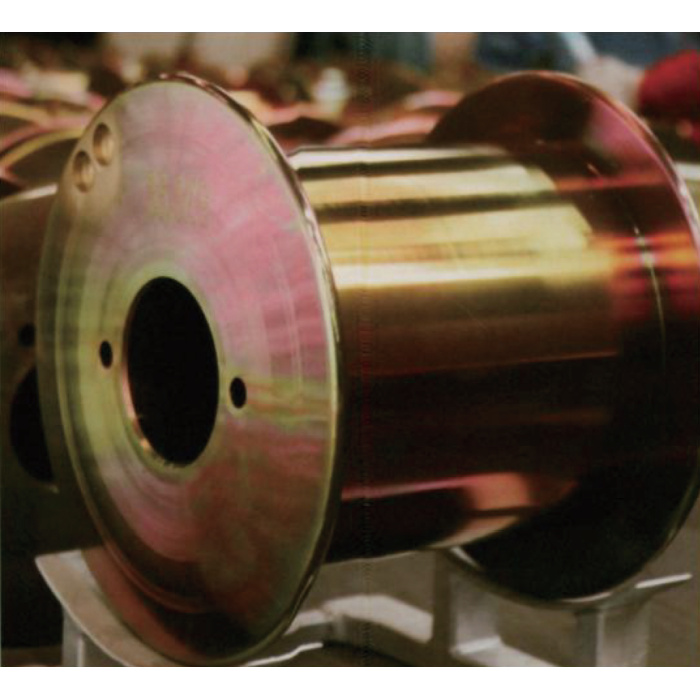 Carretel de cabo de alta velocidade plana