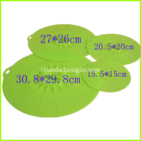 Durable Silicone Seal Lids Set