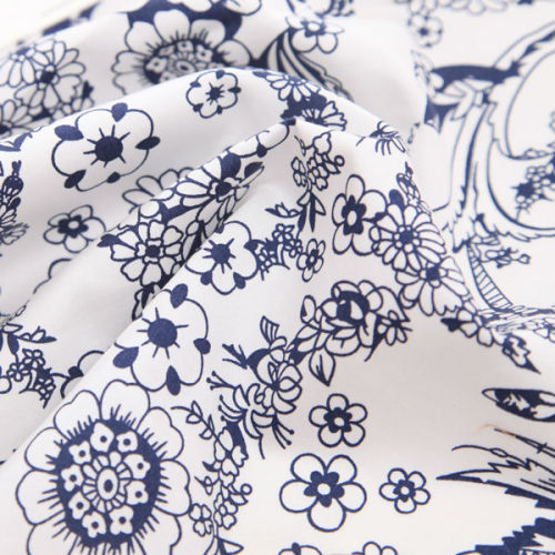 flower pattern print fabric shirt fabric 100% cotton fabric