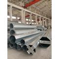 Galvanized 100ft octagonal transmission steel pole