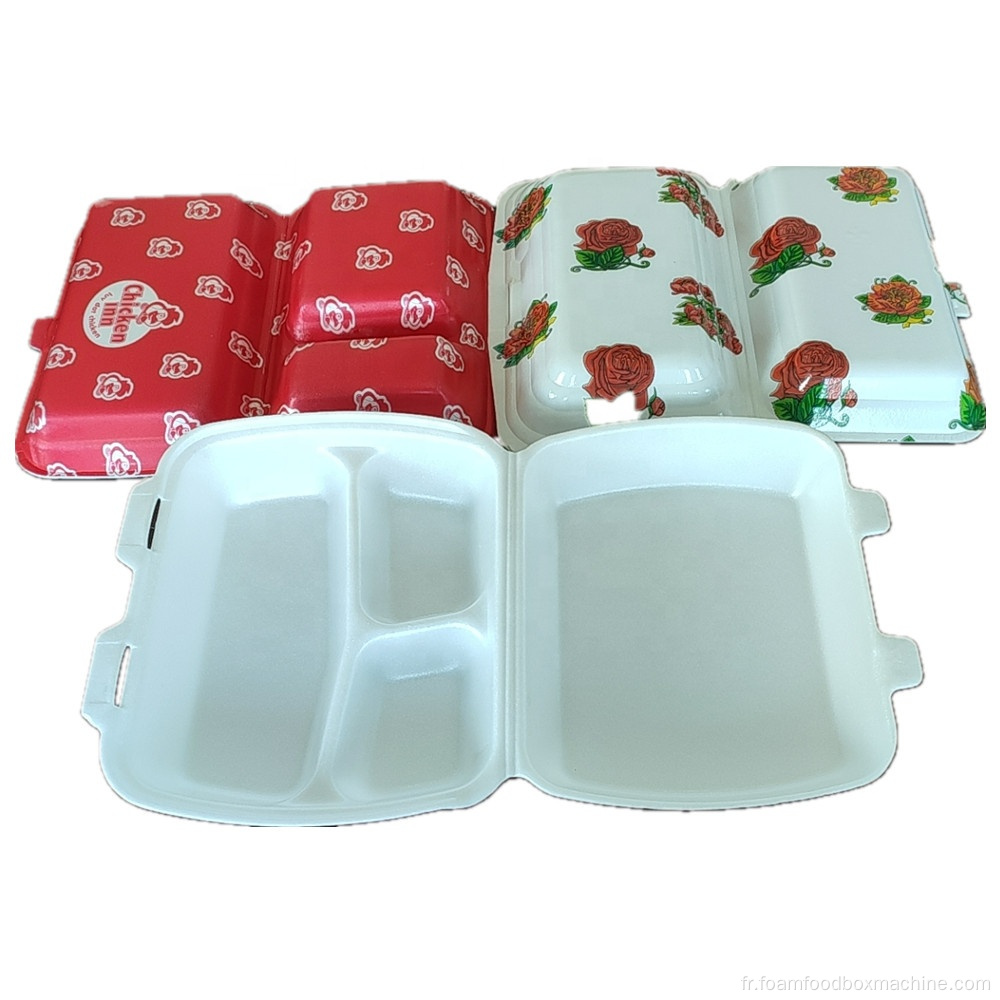 PS Foam Food Container Sacuum Production