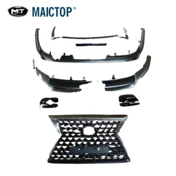 MAICTOP Car Body Kit for GX460 2017-2020 Front and Rear Spoiler