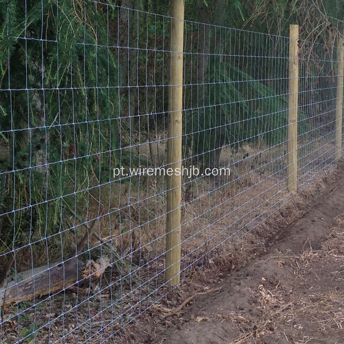 Cerca de campo galvanizado esgrima agrícola