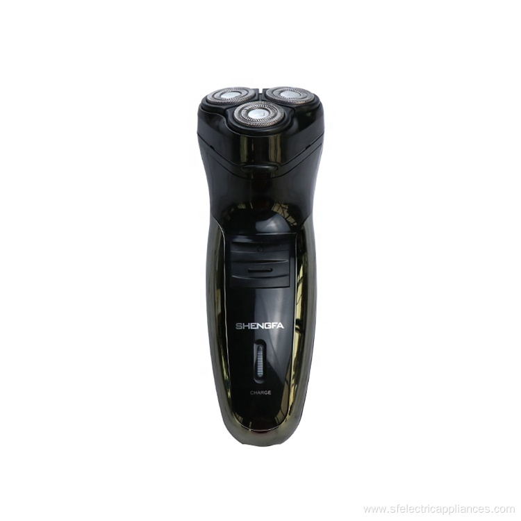 Rechargeable shaving machine electric shaver