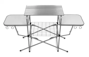 Deluxe Portable Picnics Camping Boating Tailgating Backyard Bbqs Camping Table