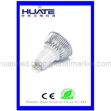 GU10 LED Spot lights Bulb  With Dimmable From 0% to 100%