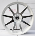 Moyeu de roue de couleur blanche en aluminium alliage