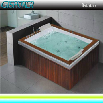 Acrylic Resin Two People Adult Bathtub (EW2007B)