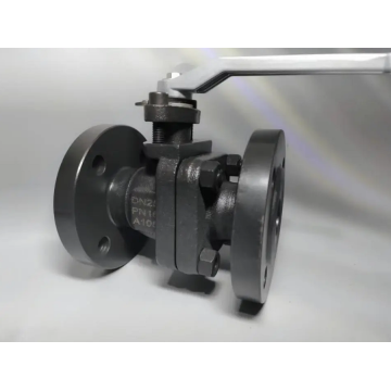 IndustrialCastの2ピースForged Steel Flanged Ball Valve