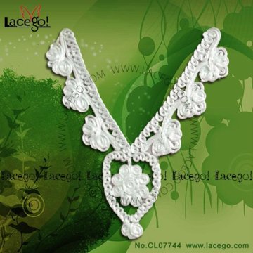 vintage flower lace collar
