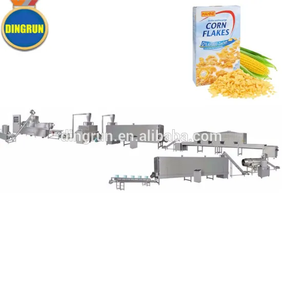 nachos and tortilla and corn chips making machinery