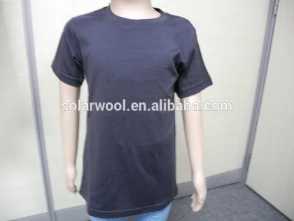 Wool short sleeved base layer shirt