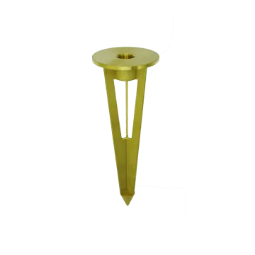 Brass stake Accessory for Landscape lighting fixtures