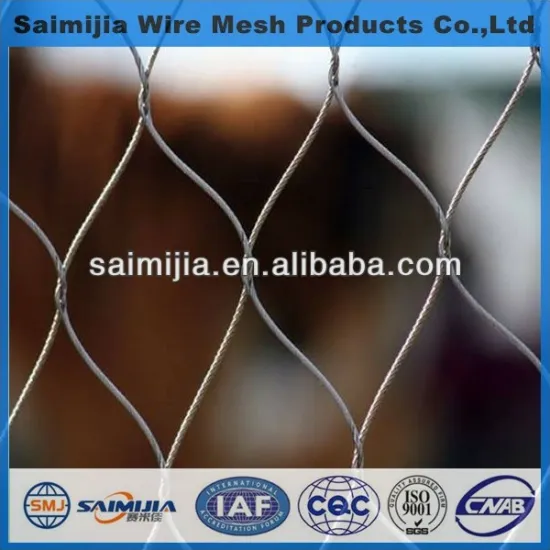 Factory supply stainless steel handmade woven mesh made in China