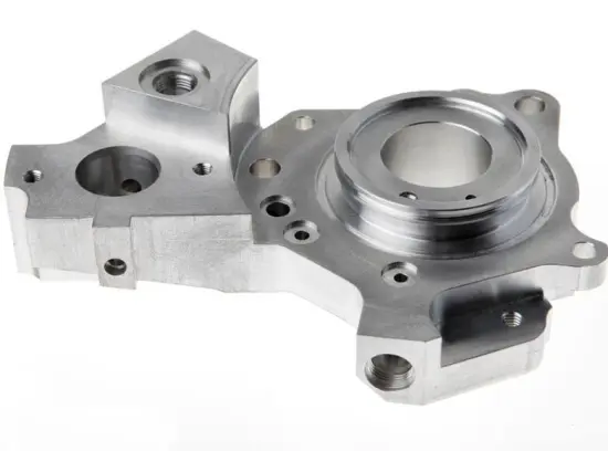 5-axis cnc machining aluminum medical equipment spare parts of aluminum base