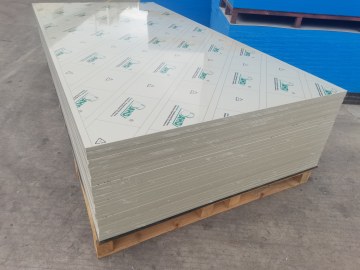 Vlamvertragende fr polypropyleenplaat plastic pp v0 cijfer