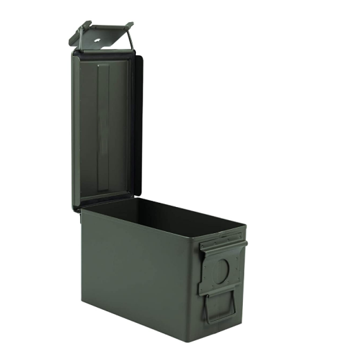 Eastommy hot selling Army green geocaching ammo box