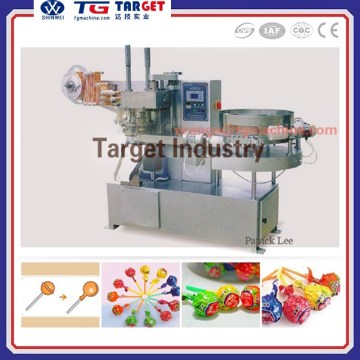 Automatic High Speed Lollipop Candy Bunch Wrapping Machine
