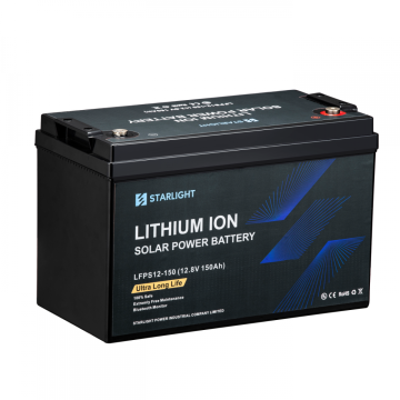 แบตเตอรี่พลังงานแสงอาทิตย์ LiFePO4 12.8V150AH