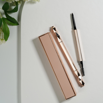 Pink Rose Gold Brow Gel Pencil with Custom Logo
