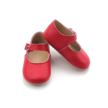 Sapatos sociais vermelho bebê menina Mary Jane