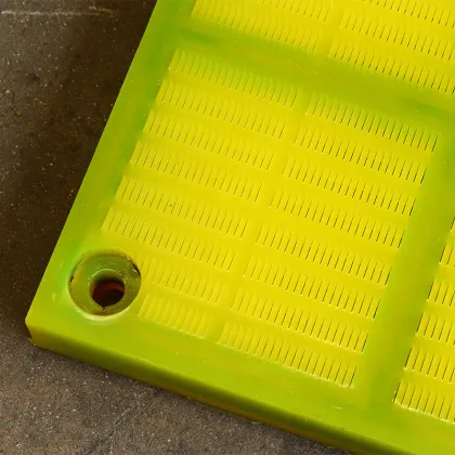 MDI High Elasticity Anti-Clogging Polyurethane Screen for Mine Vibrating Applications