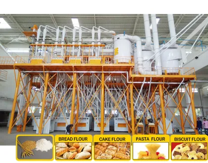 automatic flour mill PLC Wheat Flour Milling Machine wheat flour mill