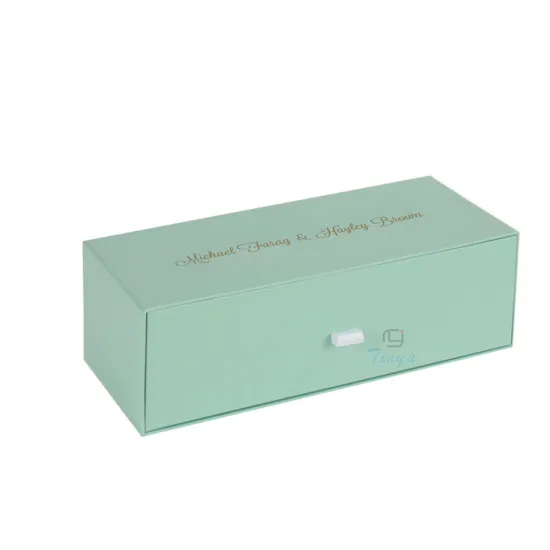 drawer design Carton Paper Box With matte lamination