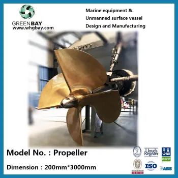 propeller producing design for windstick boats surface drive marine stern drive Propeller