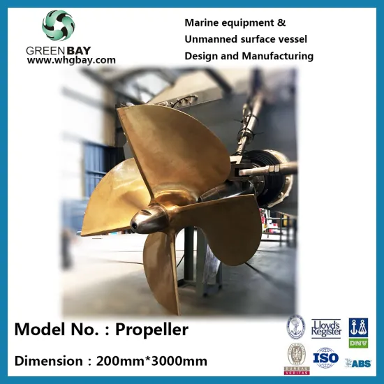 propeller producing design for windstick boats surface drive marine stern drive Propeller