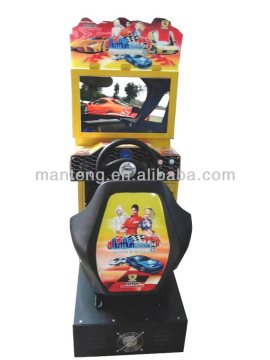 2014 new electronic indoor coin operated simulator kids OUTRUN racing game machine for children