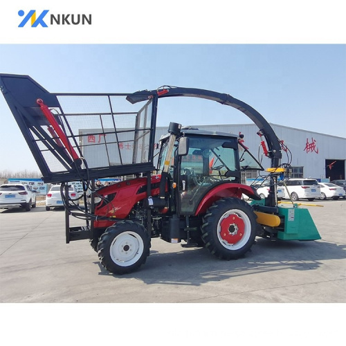 High-Sale Silage Harvester with Bin Tractor: Matching 1800mm Harvest Width Machine