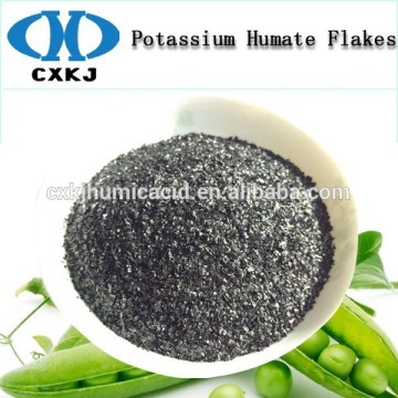 Organic Potassium Humate Flakes Agrochemicals