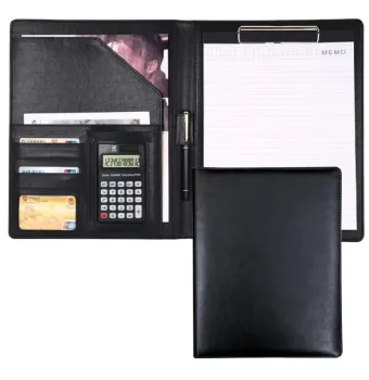 Leather File Folder Business Portfolio