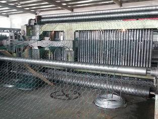 Galvanized Or PVC Double Twist 80 x 100mm Gabion Machine Fo