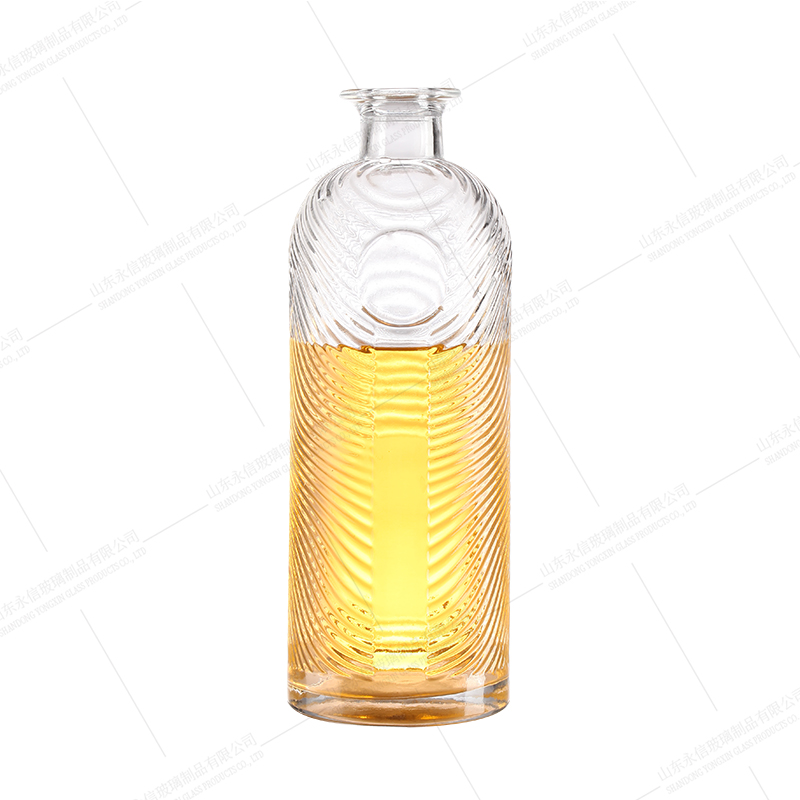 Premium high quality glass rioja bottle customize
